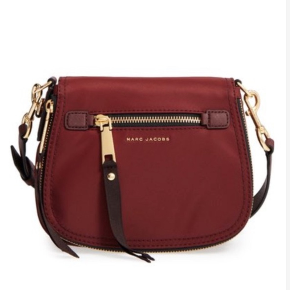 {Firm} EUC • Marc Jacobs Trooper Nomad Small Nylon Saddle Crossbody Bag
